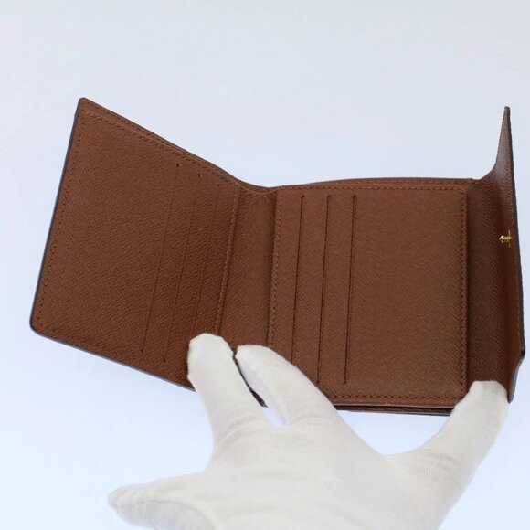 LOUIS VUITTON Monogram Porte Monnaie Bier Cartes Crdit Wallet - Picture 10 of 16